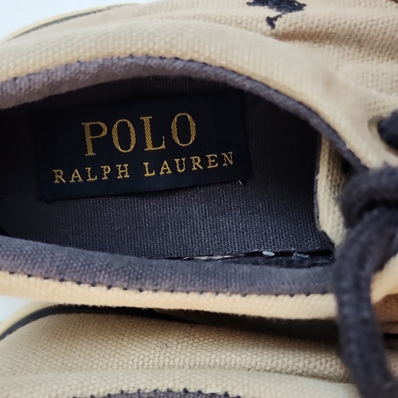 Boys polo by Ralph Lauren sneakers size 12 - Picture 4 of 10